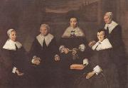 Frans Hals Regentesses of the Old Men's Almshouse in Haarlem (mk08) oil on canvas